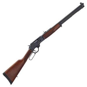 A26 Henry Steel Lever Action Side Gate Blued Steel Lever Action Rifle - 360 Buckhammer - 20in