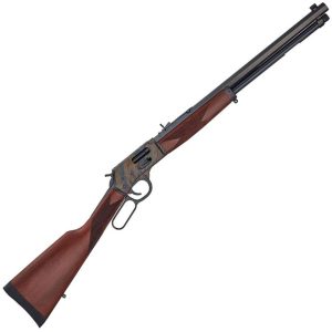 A35 Henry Big Boy Color Case Hardened Side Gate Blued/Walnut Lever Action Rifle - 357 Magnum - 20in