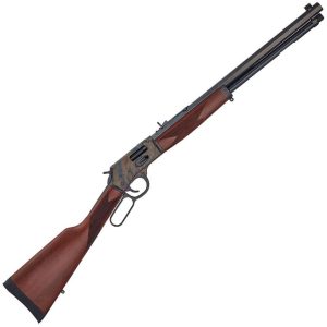 A41 Henry Big Boy Color Case Hardened Side Gate Blued/Walnut Lever Action Rifle - 44 Magnum - 20in