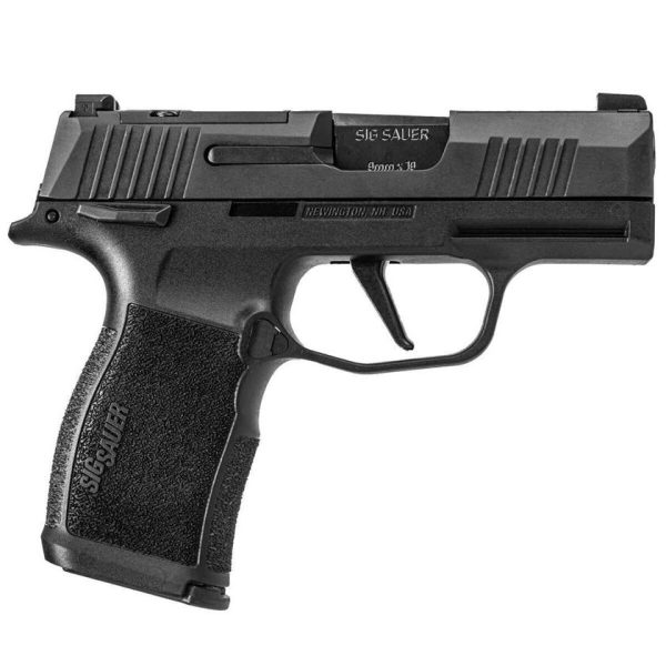 H106 Sig Sauer P365X Manual Safety 9mm Luger 3.1in Black Pistol - 10+1 Rounds