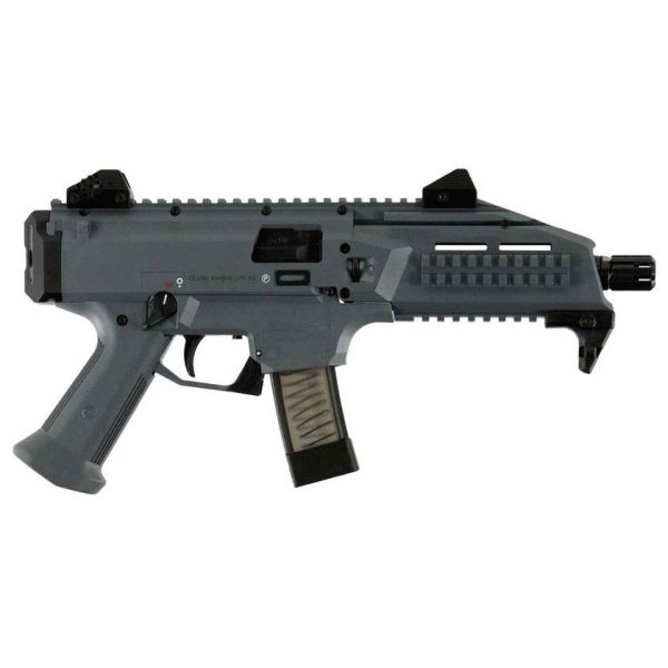 CZ-USA Scorpion Evo3 S1 9mm Luger 7.75in Battleship Gray/Black Modern Sporting Pistol - 20+1 Rounds - Used