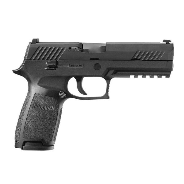 H164 Sig Sauer P320 9mm Luger 4.7in Black Nitron Pistol - 10+1 Rounds
