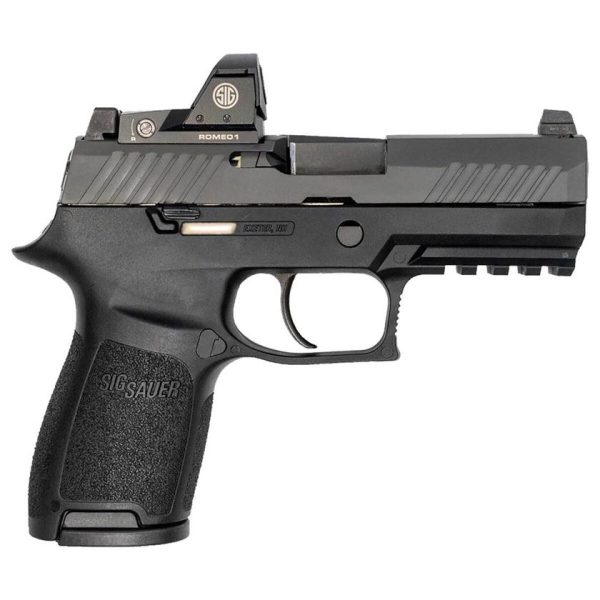 H230 909 Sig Sauer P320 RX Compact w/ Romeo1 9mm Luger 3.9in Nitron Pistol - 10+1 Rounds