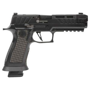 Sig Sauer Spectre Comp Blackout 9mm Luger 4.6in Cerakote Pistol - 10+1 Rounds