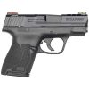Smith & Wesson Performance Center Ported M&P 40 Shield M2.0 Hi Viz Sights 40 S&W 3.1in Matte Black Pistol - 7+1 Rounds