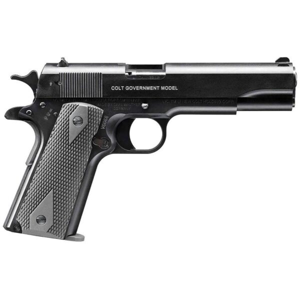 Colt 1911 Government A1 22 Long Rifle 5in Matte Black Tenifer Pistol - 10+1 Rounds