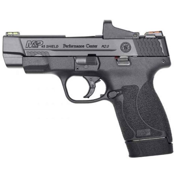 Smith & Wesson Performance Center M&P 45 Shield M2.0 Optics Ready 45 Auto (ACP) 4in Black Stainless Pistol - 7+1 Rounds