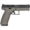 CZ P-10 F 9mm Luger 4.5in Black/FDE Pistol - 10+1 Rounds