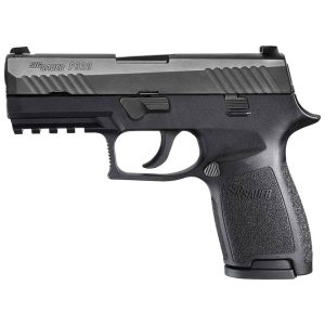Sig Sauer P320 Compact 45 Auto (ACP) 3.9in Black Nitron Pistol - 9+1 Rounds