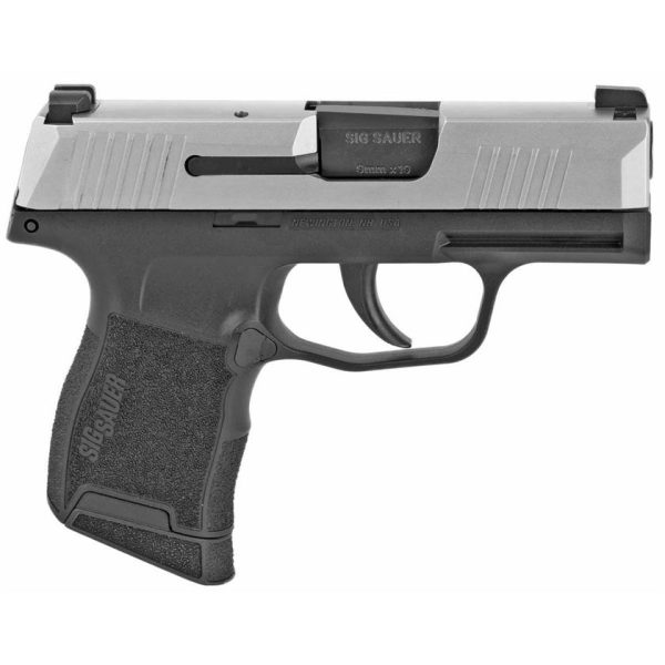 H444 Sig Sauer P365 9mm Luger 3.1in Stainless Micro-Compact Semi Automatic Pistol - 10+1 Rounds