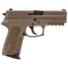 Sig Sauer SP2022 9mm Luger 3.9in FDE Nitron Pistol - 15+1 Rounds