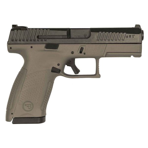 CZ P-10 C 9mm Luger 4.02in Black/FDE Pistol - 10+1 Rounds