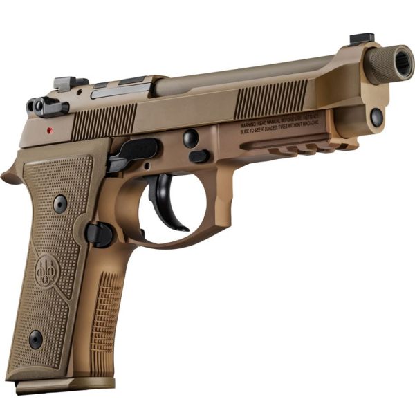 H69 Beretta M9A4 9mm Luger 5.1in FDE Pistol - 18+1 Rounds