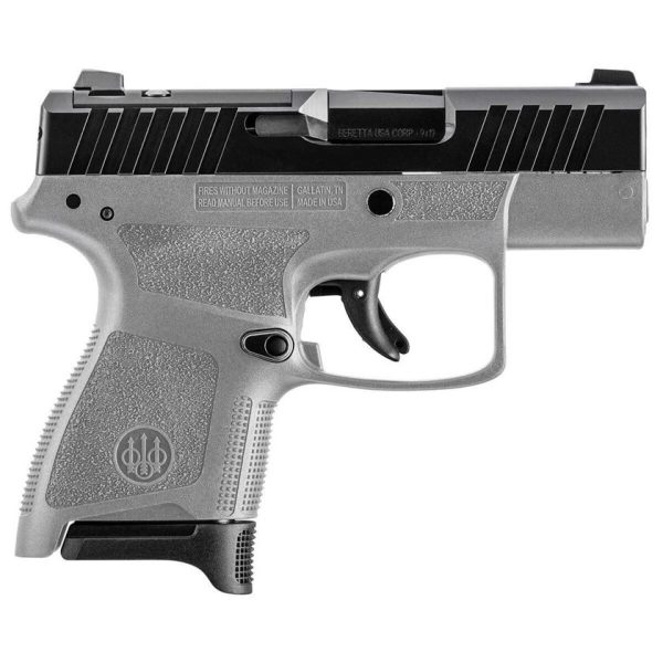 Beretta APX A1 9mm Luger 3.3in Gray Pistol - 8+1 Rounds