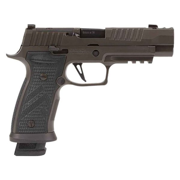 Sig Sauer P320-AXG Legion 9mm Luger 3.9in Legion Gray Pistol - 21+1 Rounds