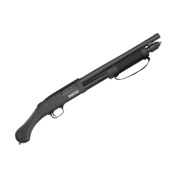 Mossberg 590S Shockwave Matte Blued 12 Gauge 3in Pump Action Firearm - 14.38in