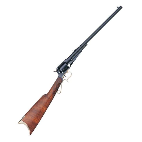 R11 Uberti 1858 New Army Target Carbine Blued Revolver Rifle - 44 Magnum - 18in