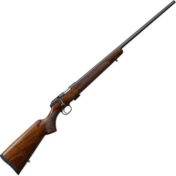 CZ USA 457 American Black Bolt Action Rifle - 17 HMR - 24.8in