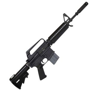 Colt Commando 5.56mm NATO 16in Matte Black Semi Automatic Modern Sporting Rifle - 20+1 Rounds