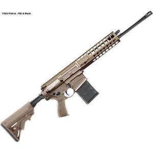Sig Sauer 716 Patrol G2 308 Winchester 16in Flat Dark Earth Cerakote Semi Automatic Modern Sporting Rifle - 20+1 Rounds