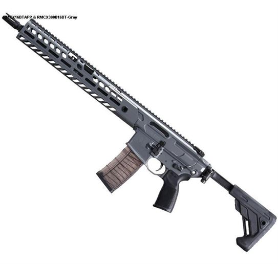 Sig Sauer MCX Virtus 300 AAC Blackout 16in Gray Anodized Semi Automatic Modern Sporting Rifle - 30+1 Rounds