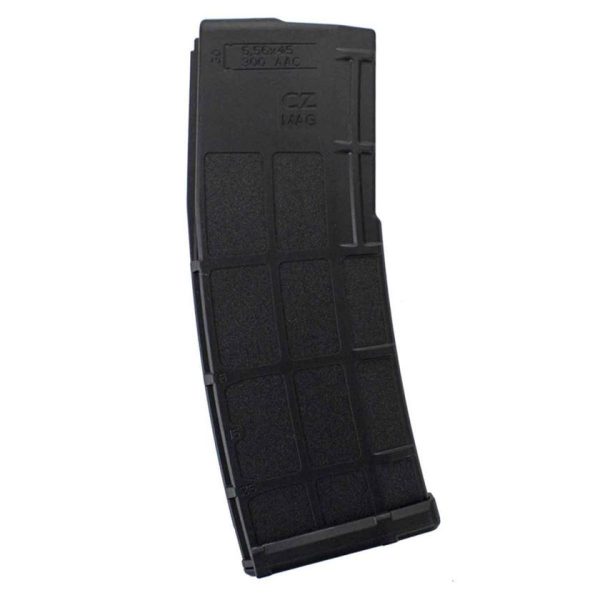 CZ USA Black Window CZ Bren 2 5.56mm NATO Rifle Magazine - 30 Rounds