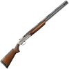Benelli 828 U Field Nickel Plated Receiver Walnut/Blued 20 Gauge 3in Over Under Shotgun - 26in