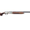Benelli Montefeltro Silver 20 Gauge Semi-Auto Shotgun with AA-Grade Satin Walnut Stock