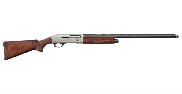 Benelli Montefeltro Silver Featherweight 20 Gauge Shotgun with Engraved Nickel Receiver