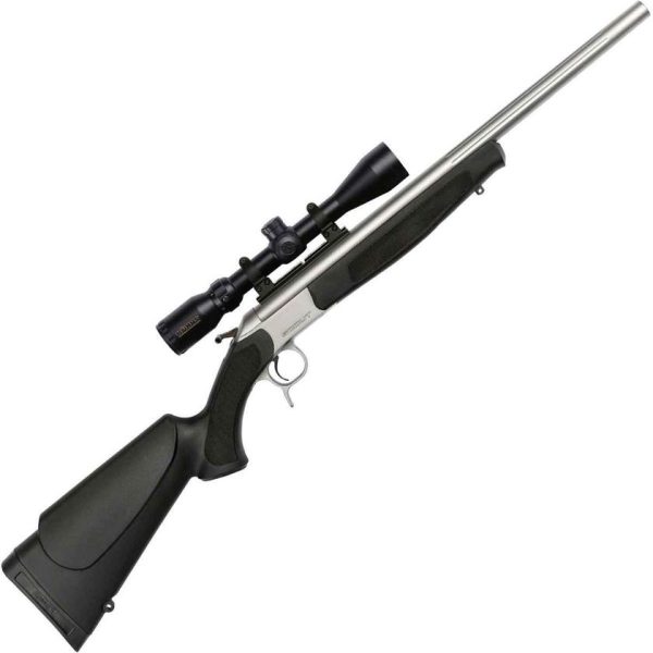 CVA Scout V2 Takedown with Konus 3-9x 40mm Scope Stainless Single Shot Rifle - 450 Bushmaster
