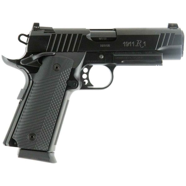 Remington 1911 R1 Recon Commander 45 Auto (ACP) 4.25in Black PVD Pistol - 15+1 Rounds