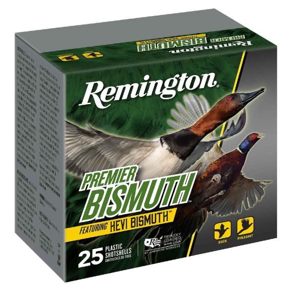 63 9 Remington Premier Bismuth 28 Gauge 2-3/4in #4 7/8oz Upland Shotshells - 25 Rounds