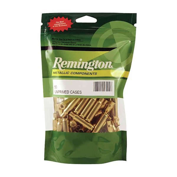 Remington Metallic Components 375 Remington Ultra Magnum Rifle Reloading Brass - 50 Count