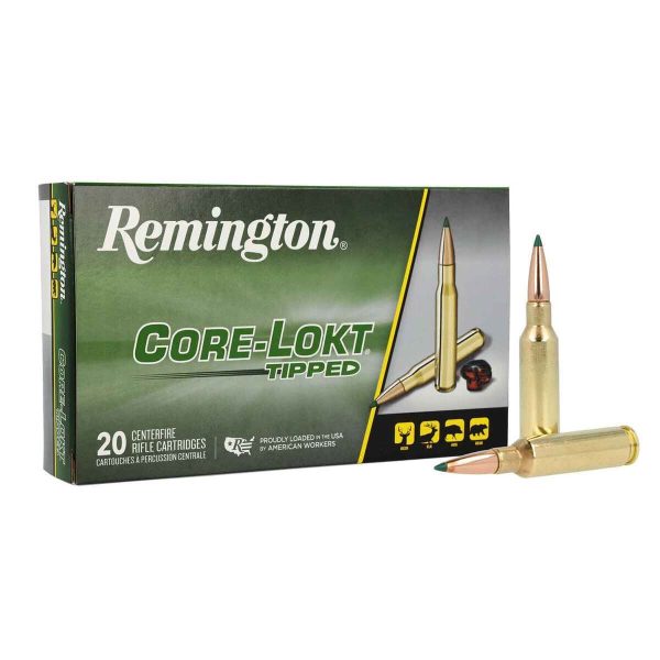 ra60 Remington Core-Lokt Tipped 6.5 Creedmoor 129gr Rifle Ammo - 20 Rounds