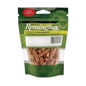 Remington Metallic Components 22 Caliber Full Metal Jacket 55gr Rifle Reloading Bullets - 100 Count