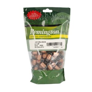 Remington Metallic Components 44 Caliber Semi-Jacketed Hollow Point 240gr Handgun Reloading Bullets - 100 Count