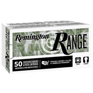 Remington Range 40 S&W 180gr Full Metal Jacket Handgun Ammo - 50 Rounds