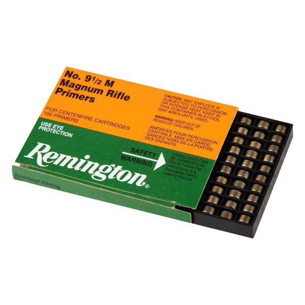 Remington Boxer #9-1/2M Large Magnum Rifle Primers - 100 Count