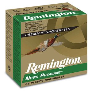 Remington Nitro Pheasant 12 Gauge 2-3/4in #4 1-1/4oz Upland Shotshells - 25 Rounds
