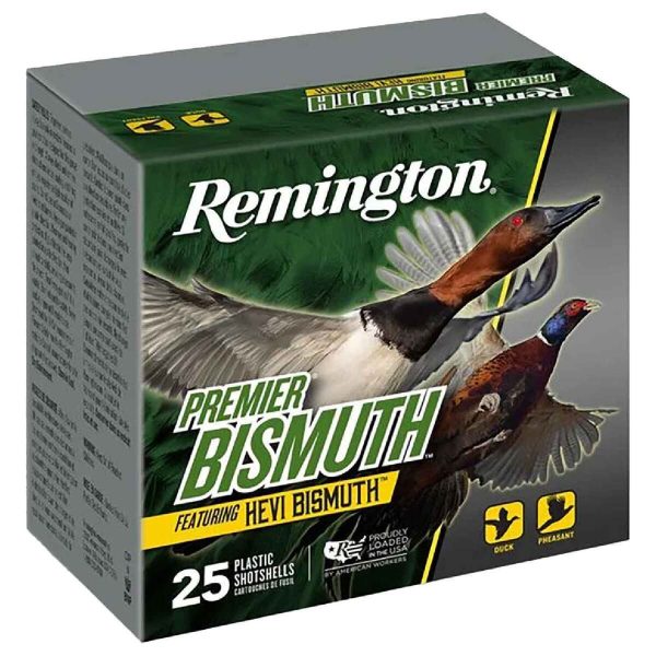 Remington Premier Bismuth 410 Gauge 3in #4 9/16oz Waterfowl Shotshells - 25 Rounds