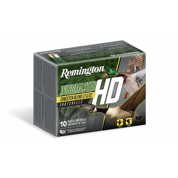 Remington Wingmaster HD 12 Gauge 3in 1-3/8oz #4 Waterfowl Shotshells - 10 Rounds