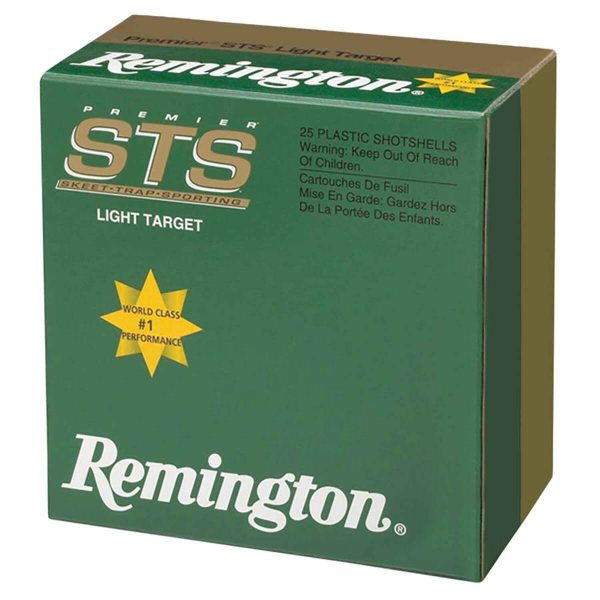 Remington STS 12 Gauge 2-3/4in #7.5 1-1/8oz Target Shotshells - 25 Rounds