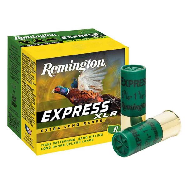 Remington Express XLR Extra Long Range 12 Gauge 2-3/4in #6 1-1/4oz Upland Shotshells - 25 Rounds