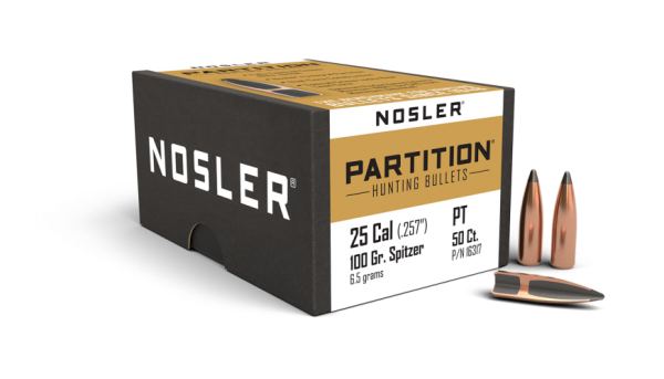 25 CALIBER 100GR PARTITION (50CT)