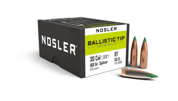 30 CALIBER 168GR EXPANSION TIP LEAD FREE (50CT)