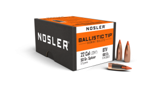 22 CALIBER 55GR BALLISTIC TIP VARMINT (100CT)