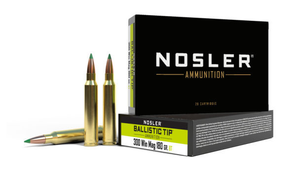 300 WIN MAG 180GR BALLISTIC TIP HUNTING AMMUNITION