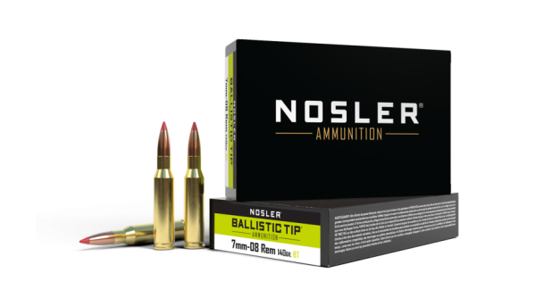 7MM-08 REM 140GR BALLISTIC TIP HUNTING AMMUNITION