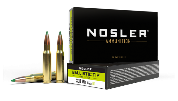 308 WINCHESTER 165GR BALLISTIC TIP HUNTING AMMUNITION