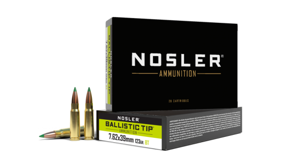 7.62X39 123GR BALLISTIC TIP HUNTING AMMUNITION